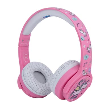 PEPPA PIG Hörlur Junior Bluetooth On-Ear 85dB Trådlös Rosa Unicorn