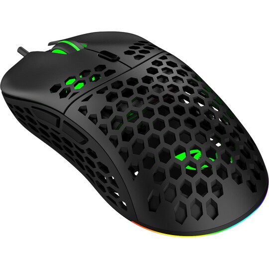 Piranha Ultralight M500 RGB mus för gaming
