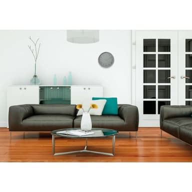 HAMA Väggklocka Elegant Silver/Grå