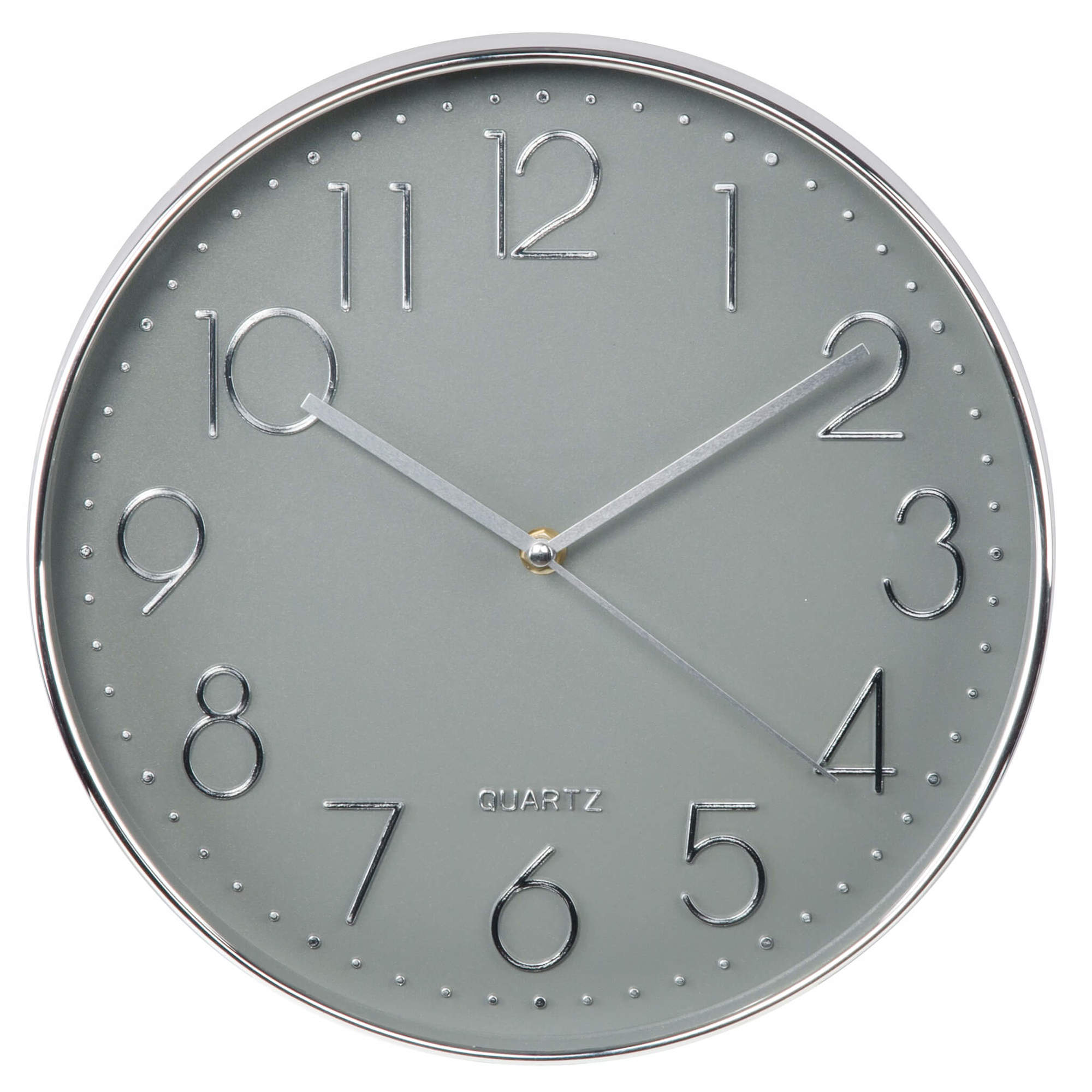 HAMA Väggklocka Elegant Silver/Grå