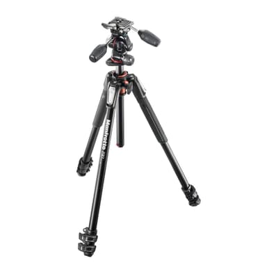 MANFROTTO Stativkit MK190XPRO3-3W 3-Vägs Alu.