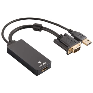 HAMA Adapter VGA-HDMI Omvandlare
