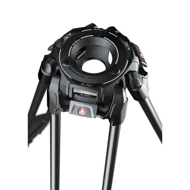 MANFROTTO Stativ Video 645 Fast Twin MS Kolfiber