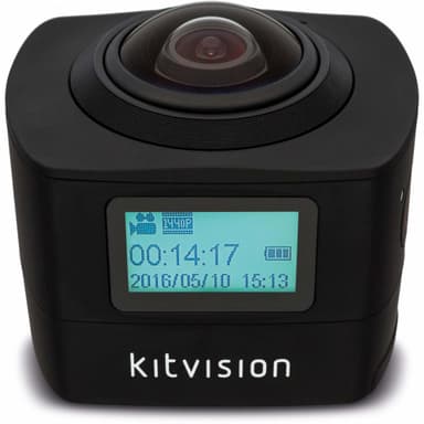 KITVISION Actioncamera Immerse 360 Panorama FHD 1440P WiFi