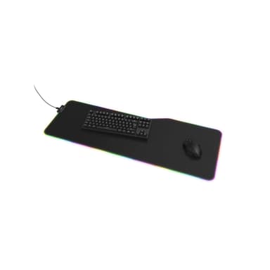 URAGE Musmatta Gaming XXL Led Svart