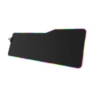 URAGE Musmatta Gaming XXL Led Svart