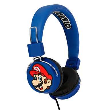 SUPER MARIO Hörlur Tween On-Ear 100dB Mario & Luigi