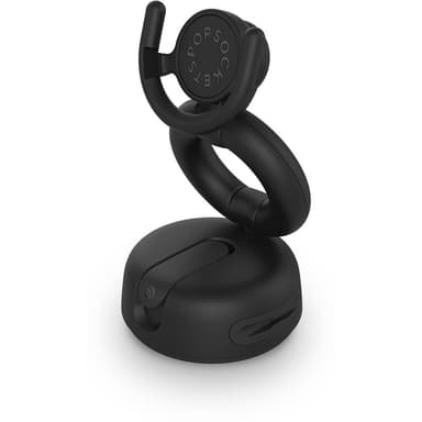 Popsockets instrumentbräde- och vindrutefäste (svart)