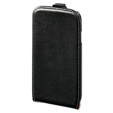 HAMA Mobilväska Flip-Front Samsung S4 Läder Svart