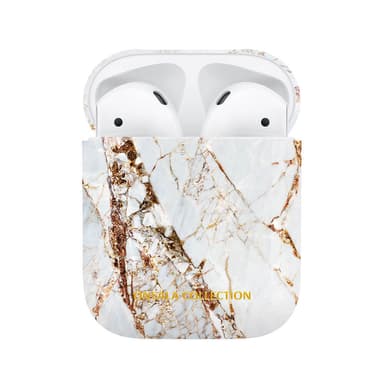 ONSALA COLLECTION Airpods Fodral White Rhino Marble