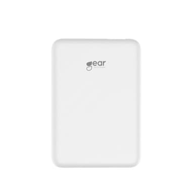 GEAR Powerbank 5000mAh LiPolymer Ultracompact 2A 1xUSB-C 1xUSB-A 1xMicroUSB Vit