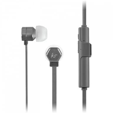 KITSOUND Hörlur Hive Gunmetal In-Ear Trådlös Mic