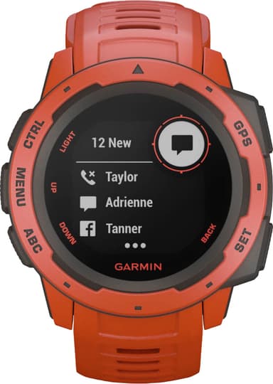 Garmin Instinct Röd - Träningsklocka