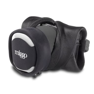 MIGGO Kamerafodral/Grepp 30 Spegellösa Svart