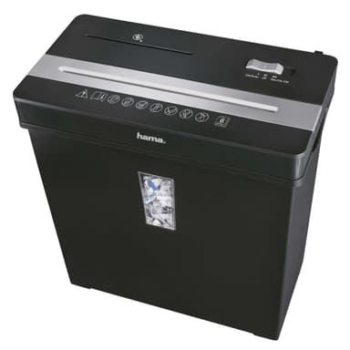 HAMA Dokumentförstörare Premium X8CD, Svart