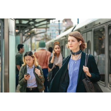 PLANTRONICS BBGO 410 In-Ear ANC Trådlös Vit