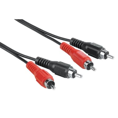 EXXTER Kabel 2xRCA-2xRCA 2,5 m 2xHane-2xHane