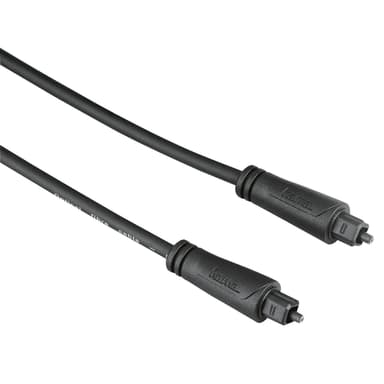 HAMA Kabel Audio Optisk Svart 0.75m