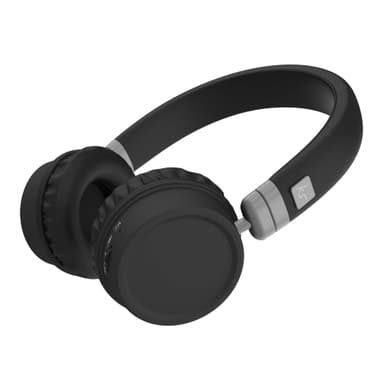 KITSOUND Hörlur Harlem On-Ear Trådlös Svart Mic