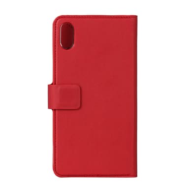 ONSALA COLLECTION Plånboksväska Saffiano Red iPhoneXs Max