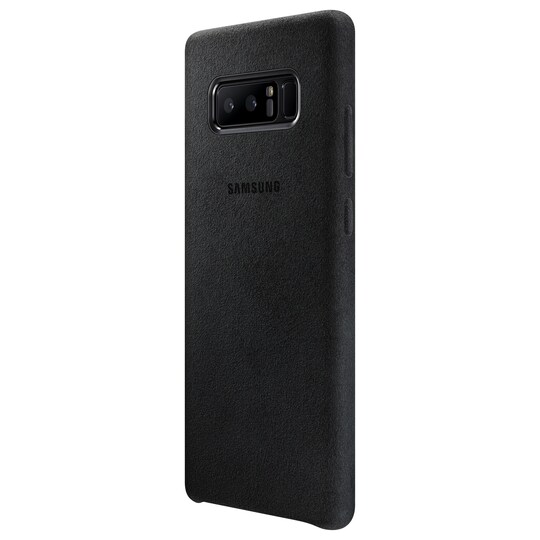 Samsung Galaxy Note 8 Alcantara fodral (svart)