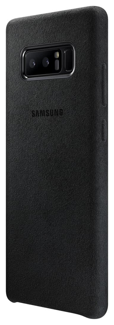 Samsung Galaxy Note 8 Alcantara fodral (svart)