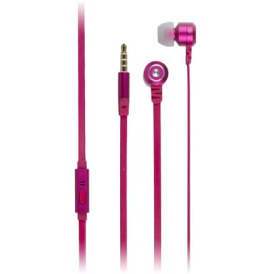 KITSOUND FRESH Hörlur Ribbon 3,5mm In-Ear Rosa