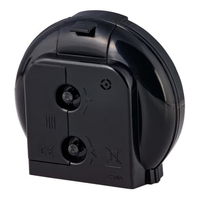 HAMA Väckarklocka Classic Svart/Vit
