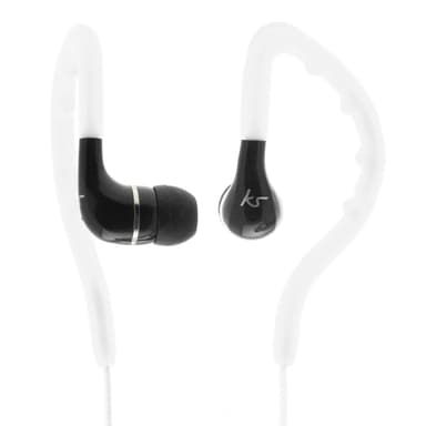 KITSOUND Hörlur Enduro Vit In-Ear Bygel Vattensäker