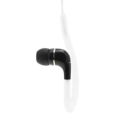 KITSOUND Hörlur Enduro Vit In-Ear Bygel Vattensäker