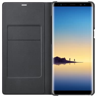 Samsung Galaxy Note 8 LED view fodral (svart)