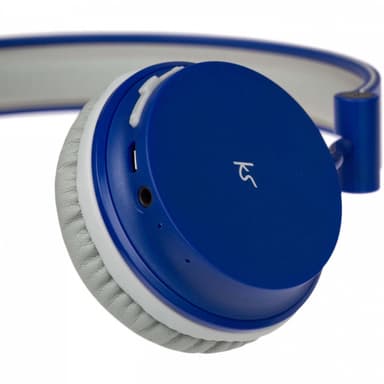 KITSOUND Hörlur Metro Blå On-Ear Trådlös Mic