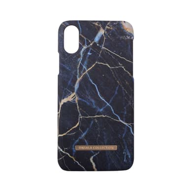 ONSALA COLLECTION Mobilskal Soft Black Galaxy Marble iPhoneX/Xs