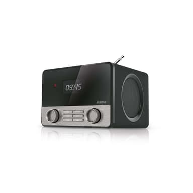 HAMA Radio DAB+ FM Bluetooth DR 1600 Svart/Silver