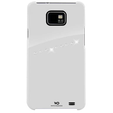 WHITE-DIAMONDS Sash Vit Samsung S2 Skal