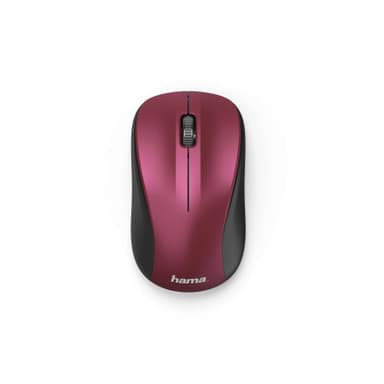 HAMA Mus MW-300 Optisk Trådlös Bordeaux/Rosa