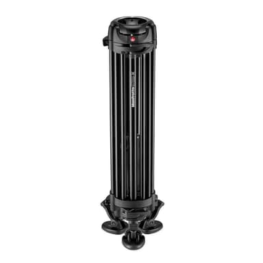 MANFROTTO Stativ Video Twin MS Mittspridare 100/75mm Skål Aluminium