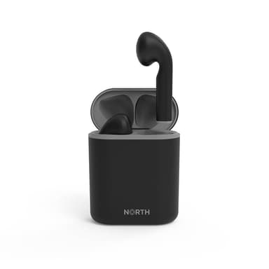 NORTH True Wireless Hörlur TOUCH ONE Svart TWS