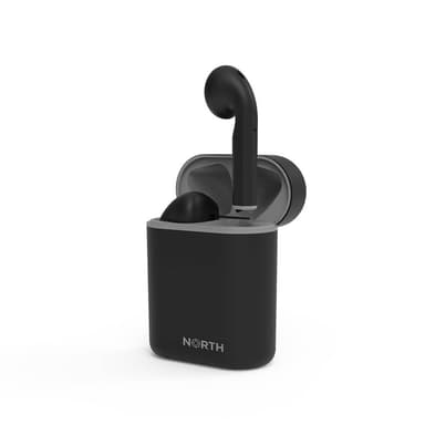NORTH True Wireless Hörlur TOUCH ONE Svart TWS