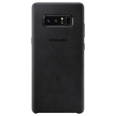 Samsung Galaxy Note 8 Alcantara fodral (svart)