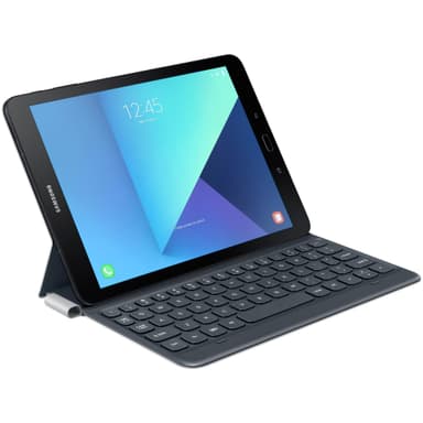 Samsung Galaxy Tab S3 tangentbordsfodral (svart/grå)