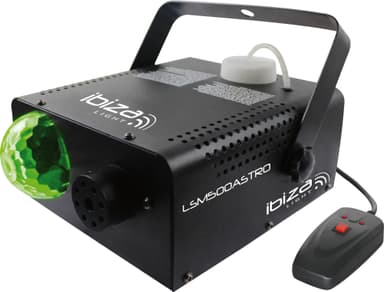 Ibiza 2-i-1 500W Rökmaskin med flowereffekt