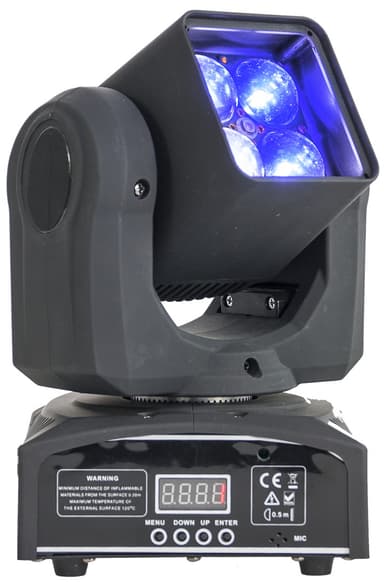 Ibiza RGBW LED moving head 4 x 10 watt
