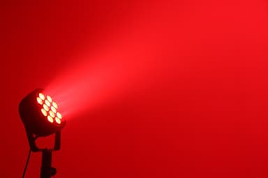 Ibiza LED spot 12x12W RGBWA+UV 6-in-1
