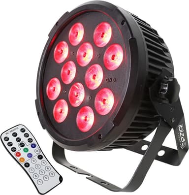 Ibiza LED spot 12x12W RGBWA+UV 6-in-1