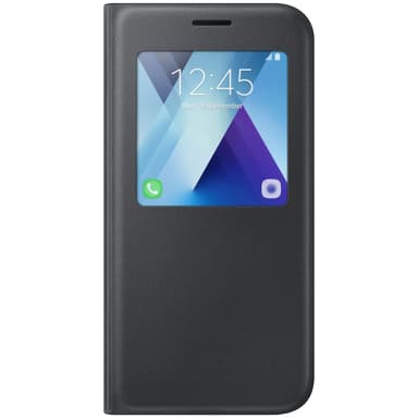Samsung Galaxy A5 2017 S-View stående fodral (svart) Samsung Galaxy A5 2017 S-View stående fodral (svart)