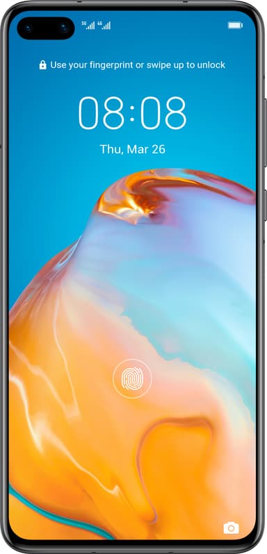 Huawei P40 5G smartphone 8/128GB (black)