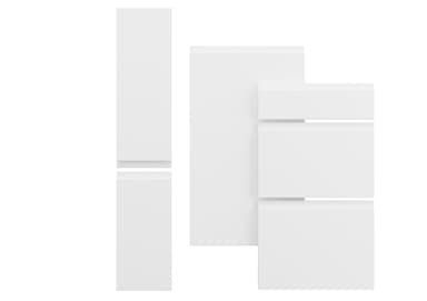 Epoq Integra White Diskmaskinsfront till köket 60x70