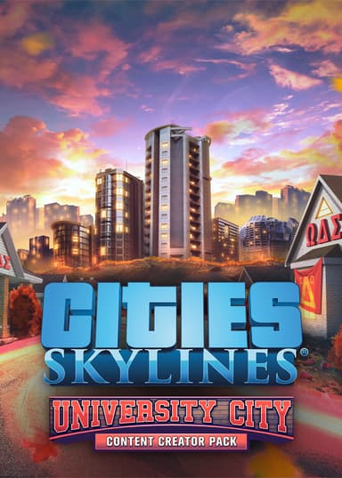 Cities Skylines - Content Creator Pack University City - PC Windows