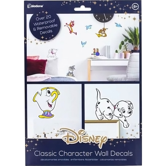 Paladone Disney Classic Character väggdekaler